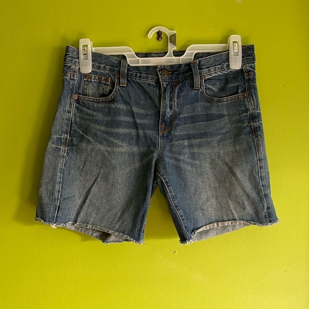 J Crew Denim Jean Shorts Size 27"